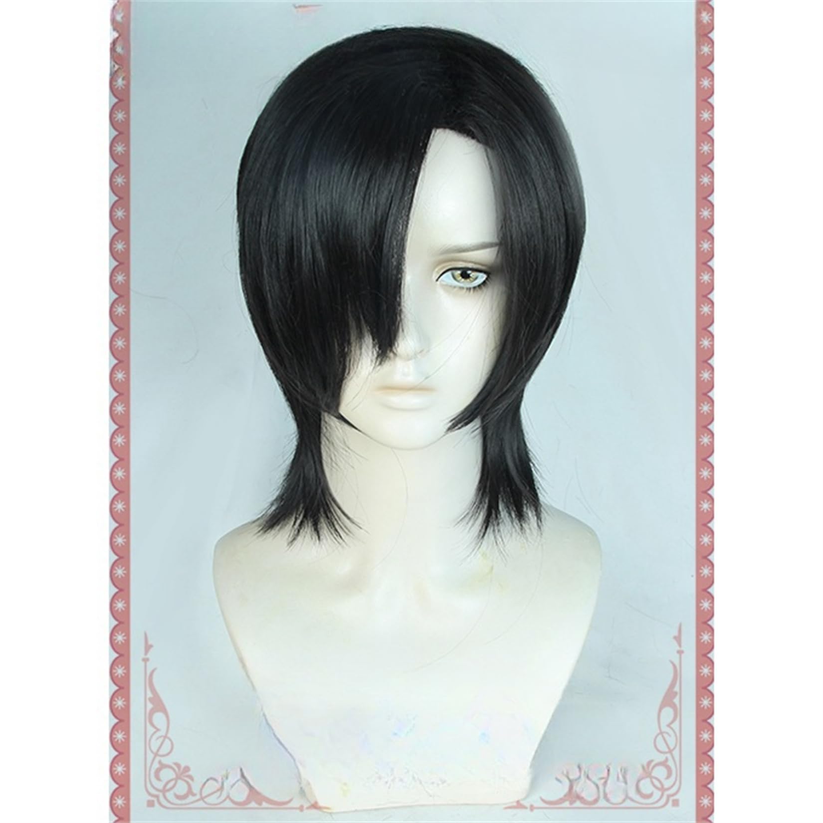 萩原研二 名探偵コナン コスプレ衣装 ウィッグ Amazon.co.jp: LAOBAO 萩原研二 コスプレ ウィッグ 黒髪 セミロング